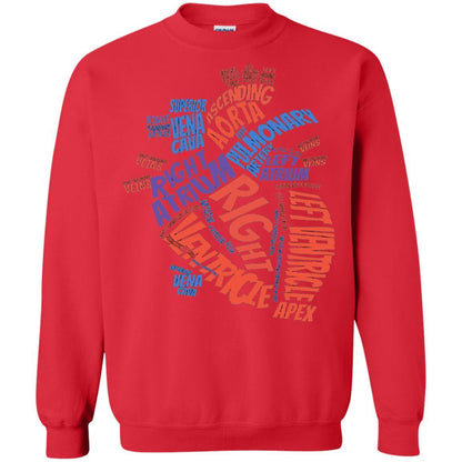 Anatomical Heart T-shirt Red