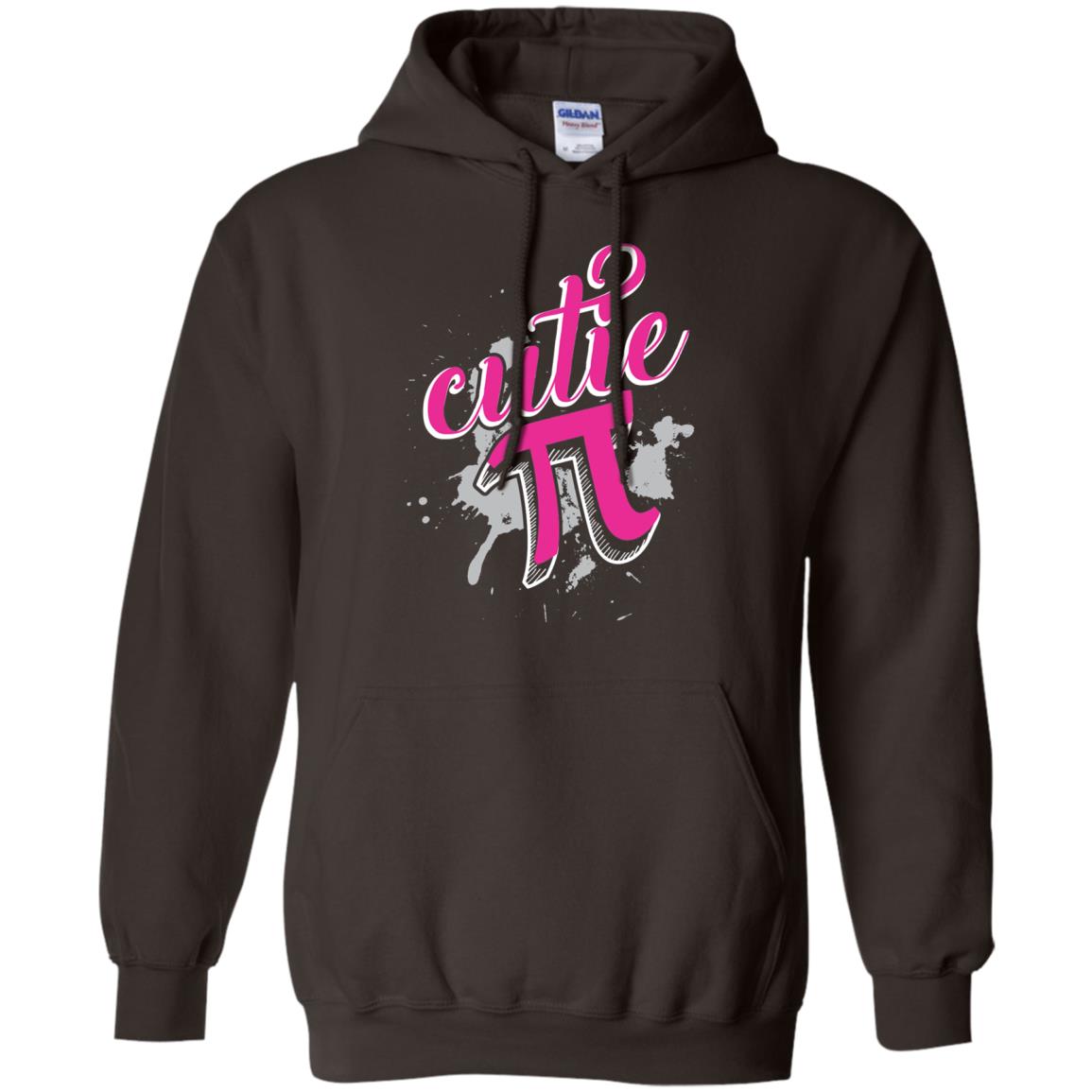 Cutie Pi Funny Math 3.14 Happy Pi Day T-shirt Dark Chocolate