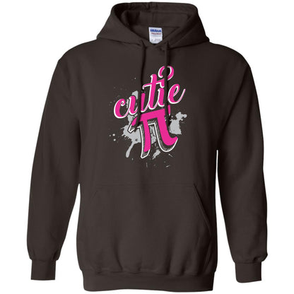 Cutie Pi Funny Math 3.14 Happy Pi Day T-shirt Dark Chocolate
