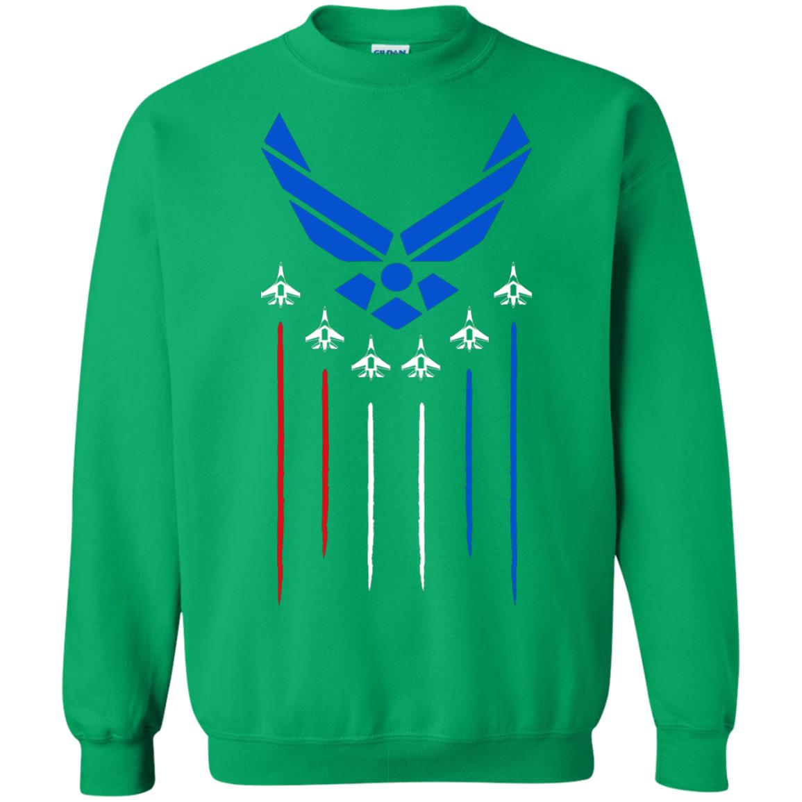 Air Force America Military Shirt Irish Green