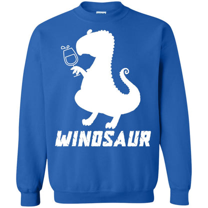 Drinking Party T-shirt Winosaur Wine Dinosaur Royal