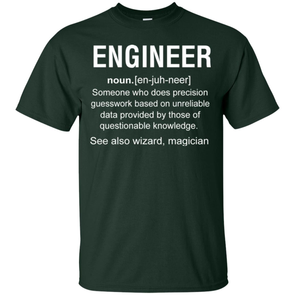 Engineer Someone Who Does Precision Guesswork Based On Unreliable Data Provided By Those Of Questionable Knowledge Forest