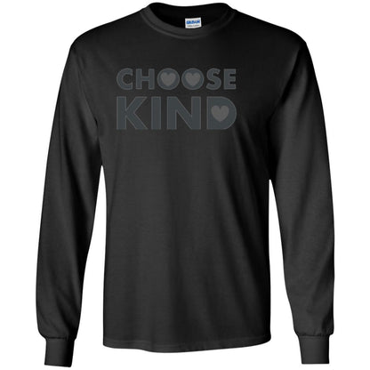 Anti Bullying T-shirt Choose Kind Black