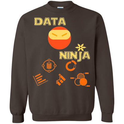 Data Ninja T-shirt Dark Chocolate