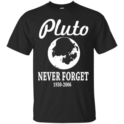 Pluto Never Forget T-shirt Black
