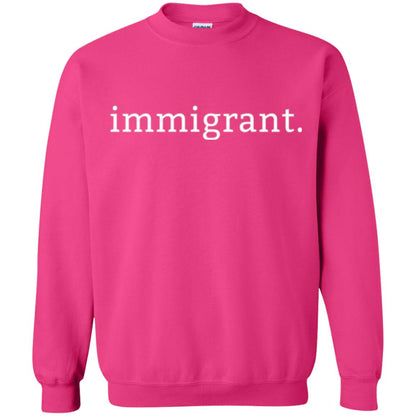 Anti Racism T-shirt Immigrant Simple Minimalist Heliconia
