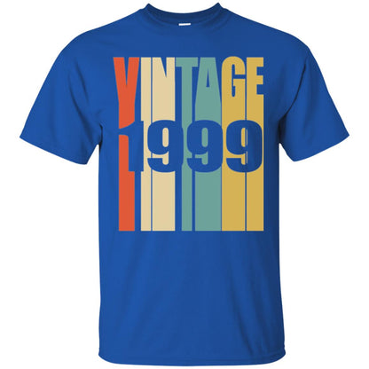 Brithday T-shirt Retro Vintage 1999 Royal