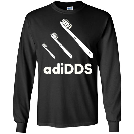 Dentist T-shirt Tooth Brush Adidds T-shirt Black