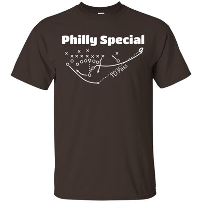 Philly Special Football Lover T-shirt Dark Chocolate