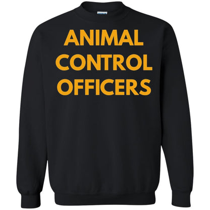 Animals Shelter T-shirt Animal Control Officers Black