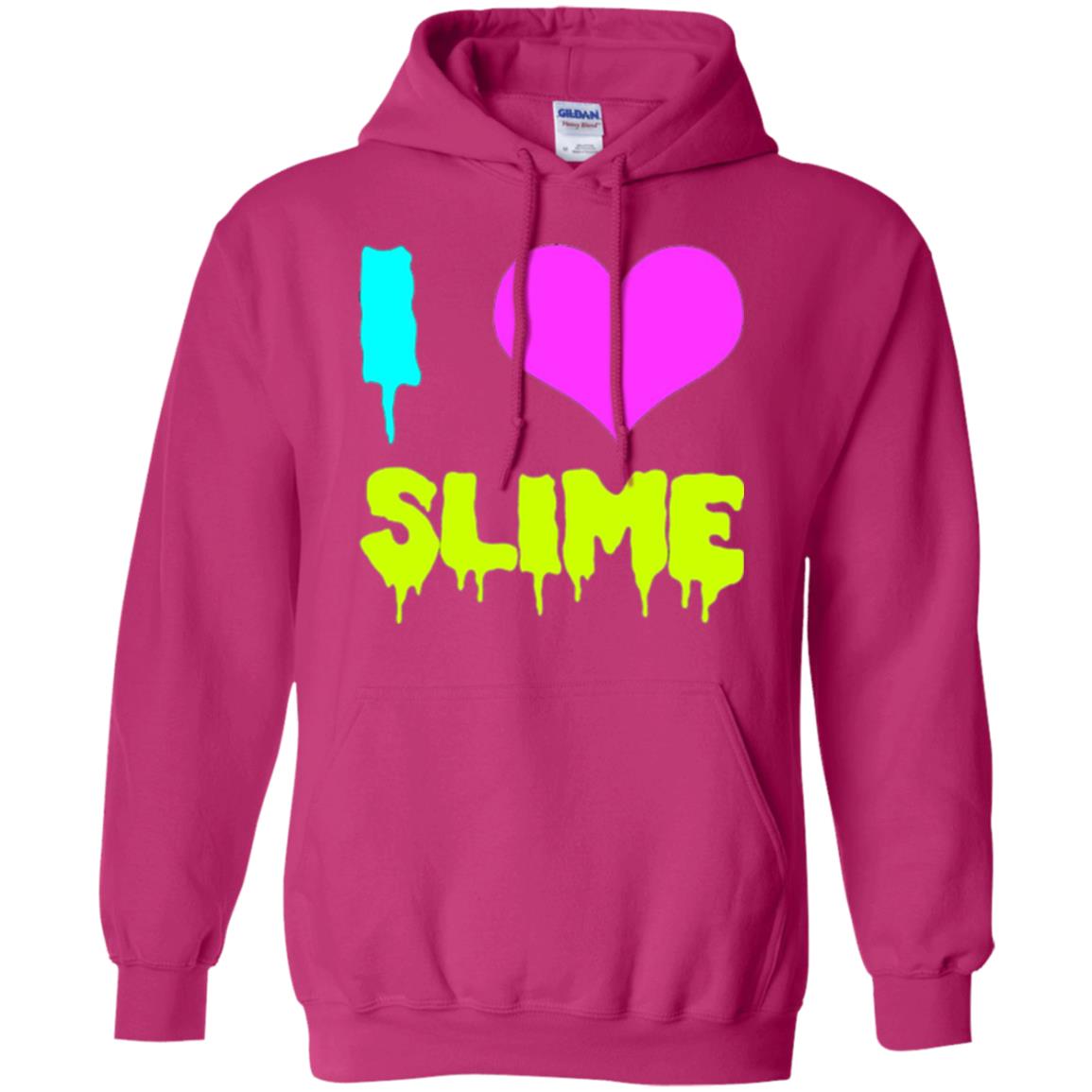 I Love Slime T-shirt Heliconia