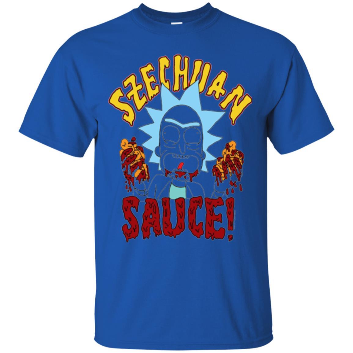 Film T-shirt Szechuan Sauce T-shirt Royal