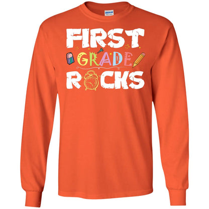 First Grade Shirt 1st Grade 2018 Shirt Orange