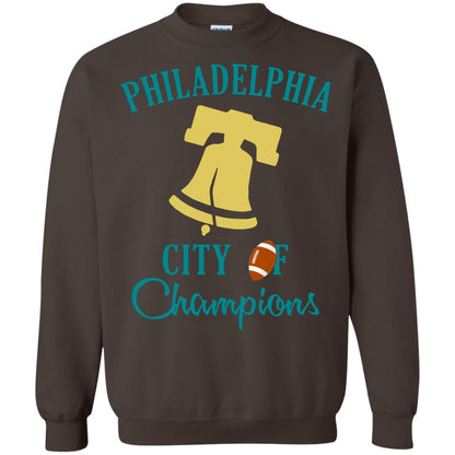 Football Lover T-shirt Philadelphia City Of Champion Dark Chocolate