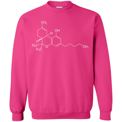 Cannabis T-shirt Thc Molecule Tetrahydrocannabinol Heliconia