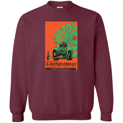 Nhra 1968 Winternationals T-shirt Maroon