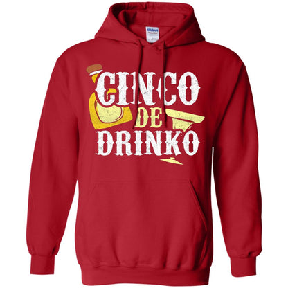 Cinco De Mayo Drinko Celebration T-shirt Red