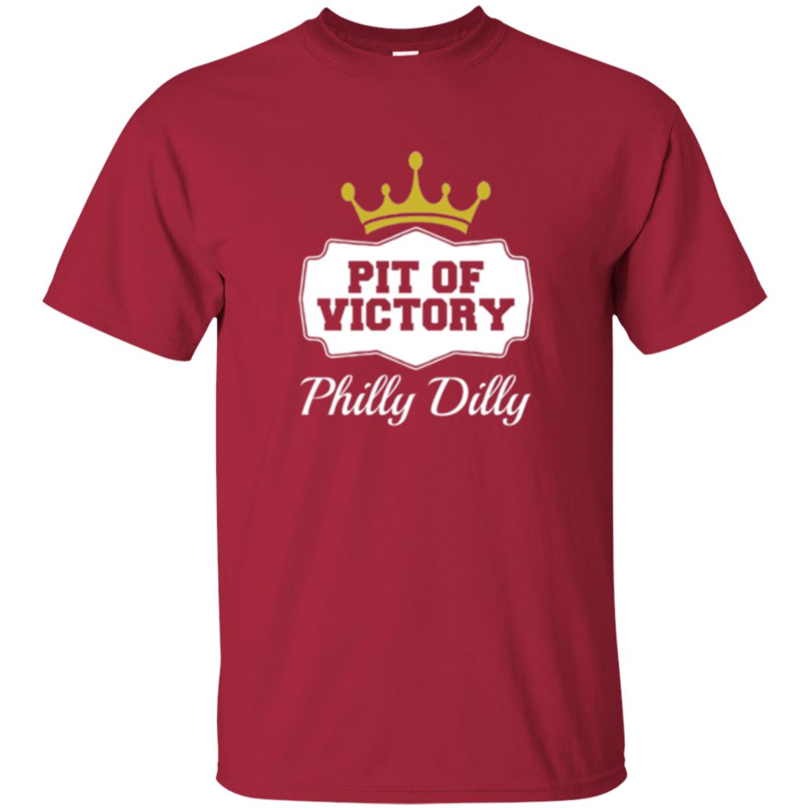 Football Lover T-shirt Philly Dilly Pit Of Victory T-shirt Cardinal