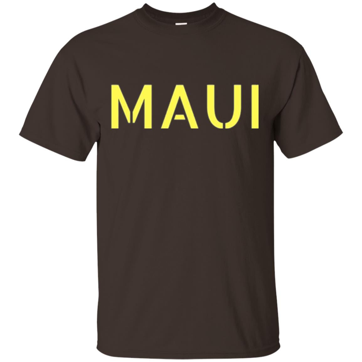 Mauii Hawaii T-shirt Dark Chocolate