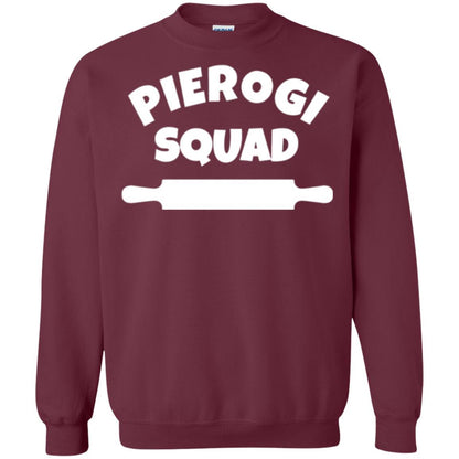 Christmas T-shirt Pierogi Polish Dumpling T-shirt Maroon