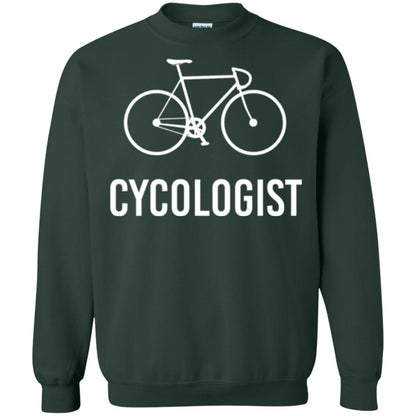 Bicycle Lovers T-shirt Cycologist Forest Green