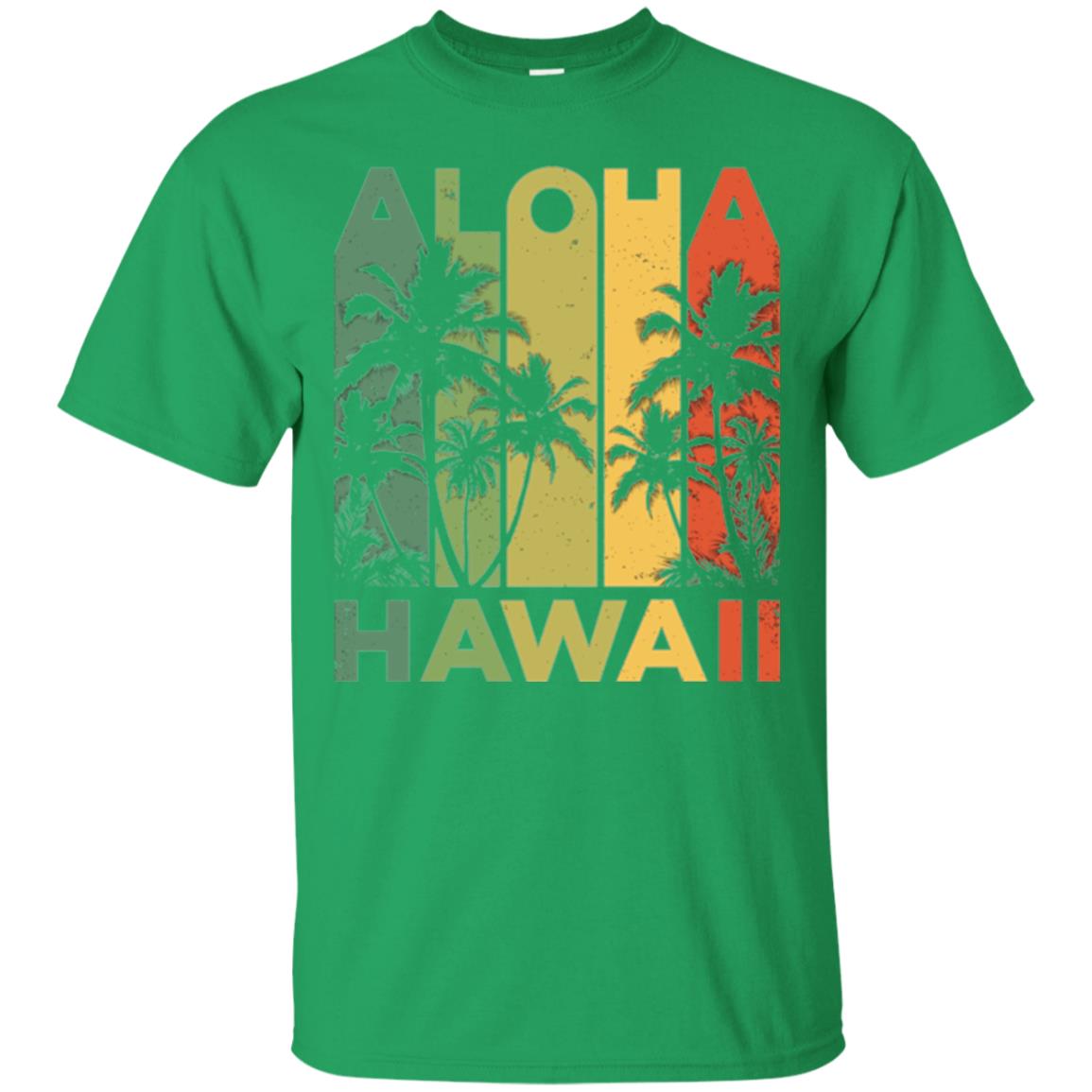 Vintage Hawaiian Islands T-shirt Irish Green