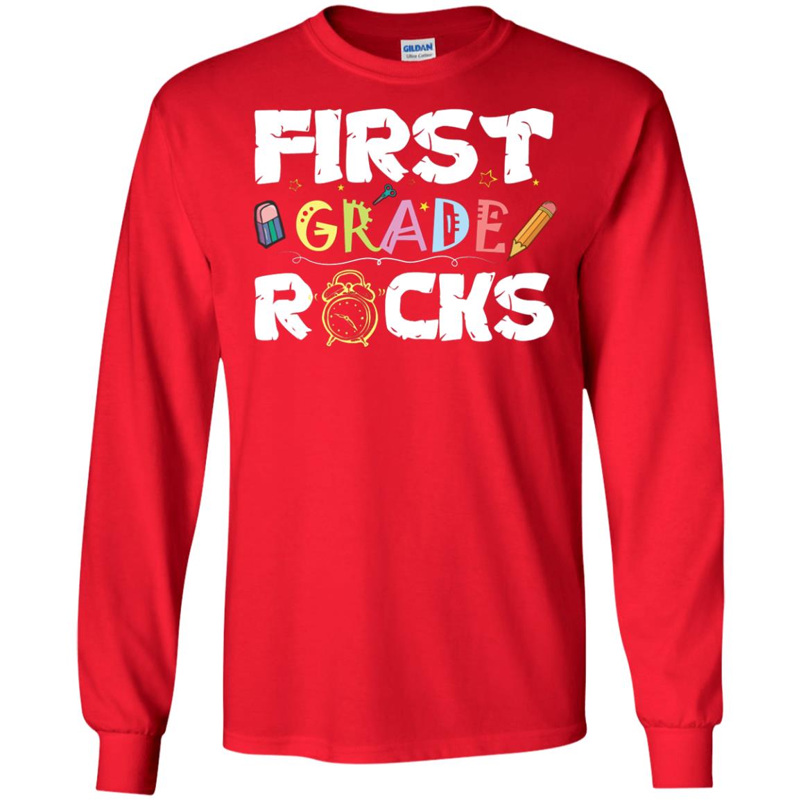 First Grade Shirt 1st Grade 2018 Shirt Red