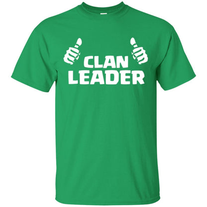 Mobile Gamers T-shirt Clan Leader Irish Green
