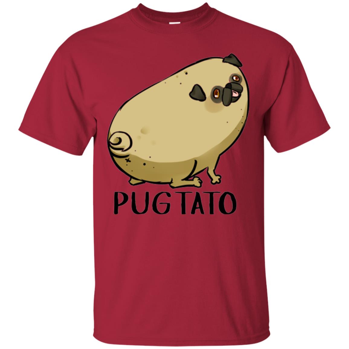 Dog Lovers T-shirt Pugtato Cardinal