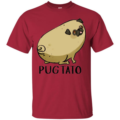 Dog Lovers T-shirt Pugtato Cardinal
