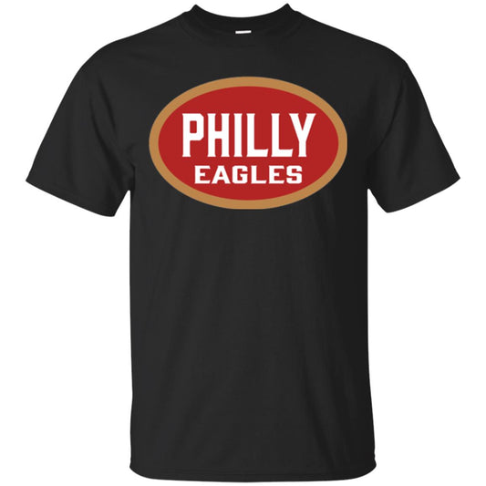 Football T-shirt Philly Eagles Black