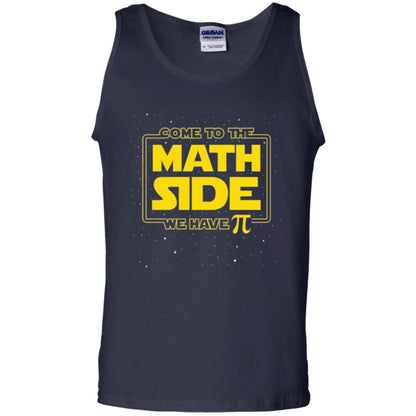 Math Lovers T-shirt Come To The Math Side We Have Pi Navy