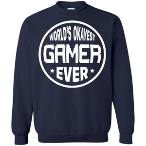 World’s Okayest Gamer Ever Best T-shirt For Gaming Lover