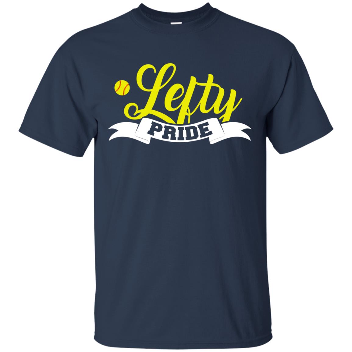 Lefty Pride Softball Shirt Navy