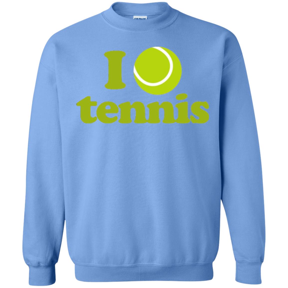 I Love Tennis T-shirt Carolina Blue