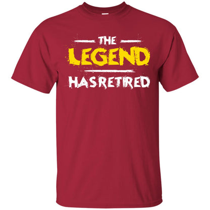 Retirement T-shirt The Legend Has Retired Cardinal