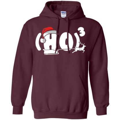 Christmas T-shirt Ho Ho Ho Maroon
