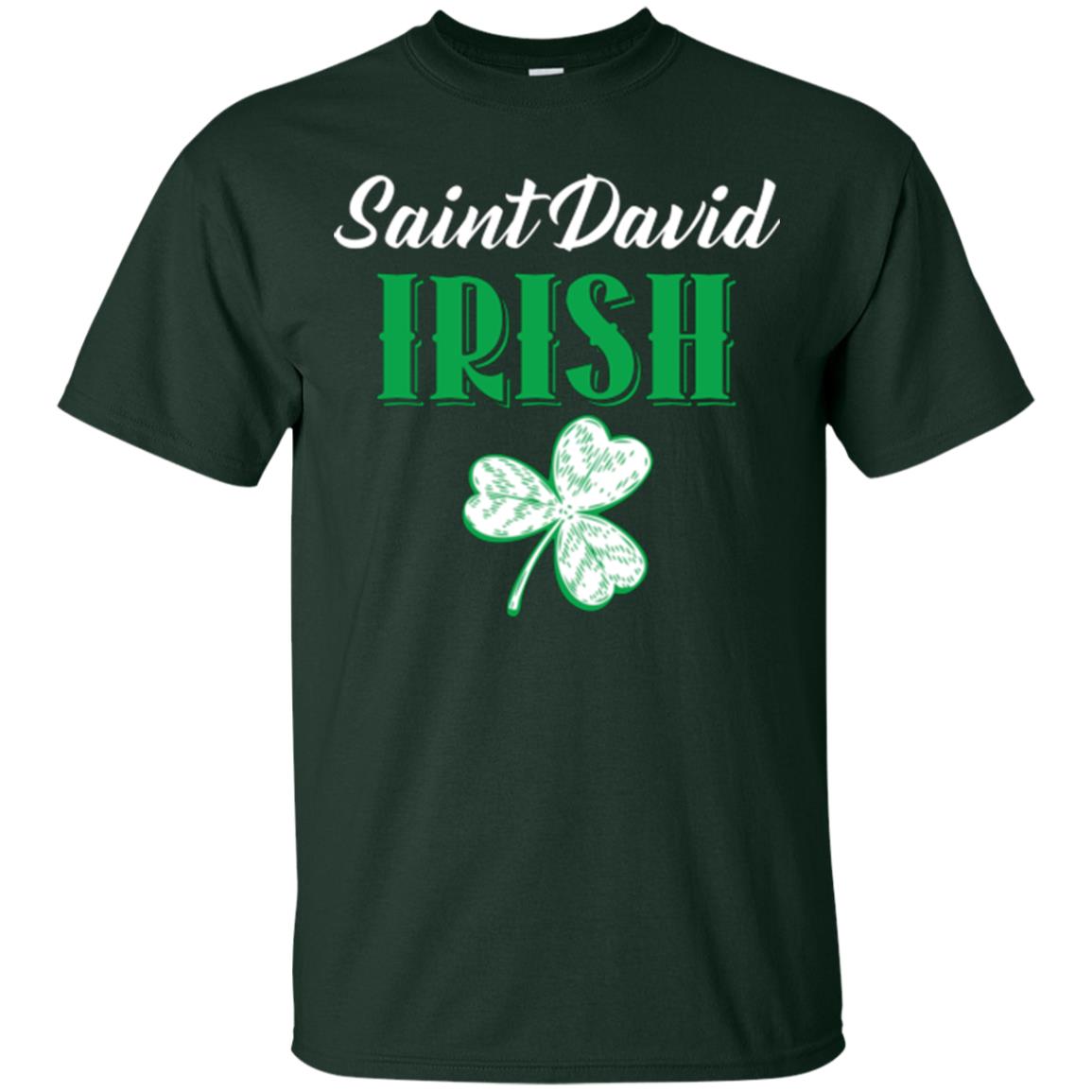 Saint Patrick's Day T-shirt Saint David Irish Forest