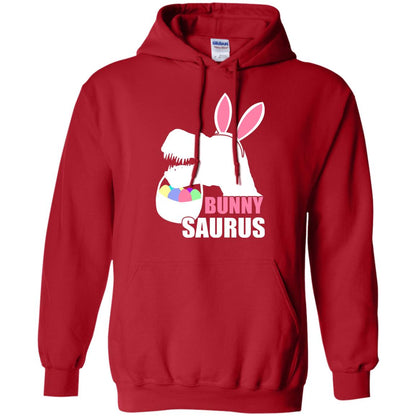 Bunnysaurus Easter Dinosaur Lover Shirt Red