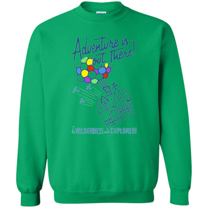 Adventure Is Out There T-shirt Irish Green