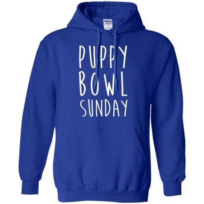 Football Dog Lover T-shirt Puppy Bowl Sunday T-shirt Royal