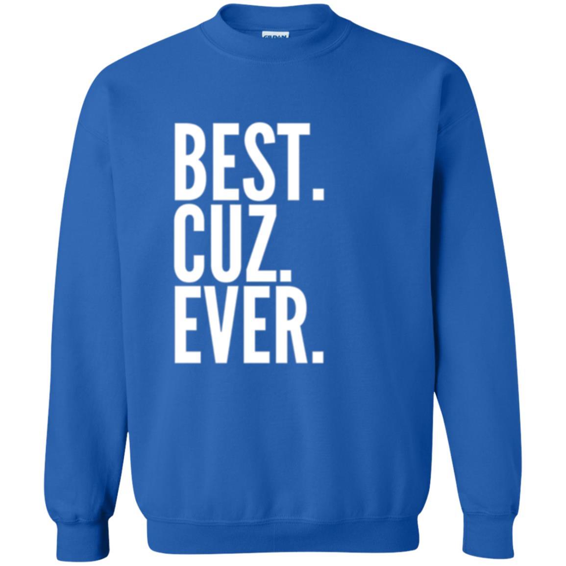 Family T-shirt Best Cuz Ever Royal