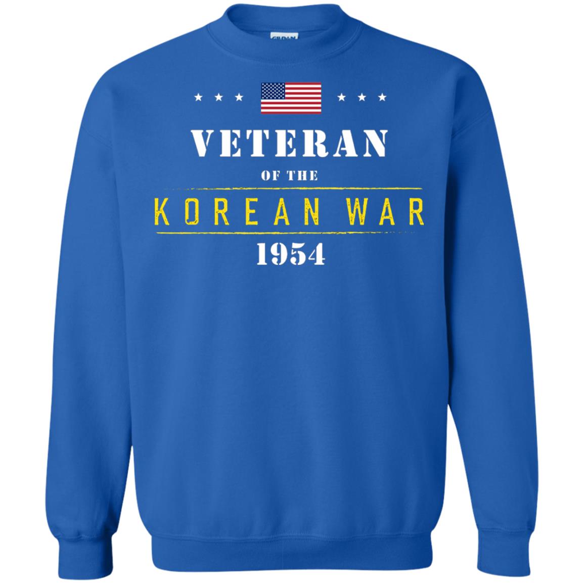 Veteran Of The Korean War 1954 T-shirt Royal