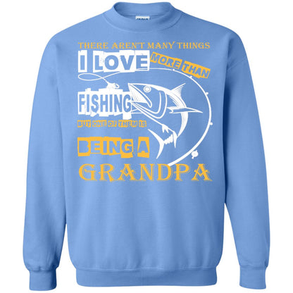 But One Of Them Is Being A Grandpa Papa T-shirt Carolina Blue