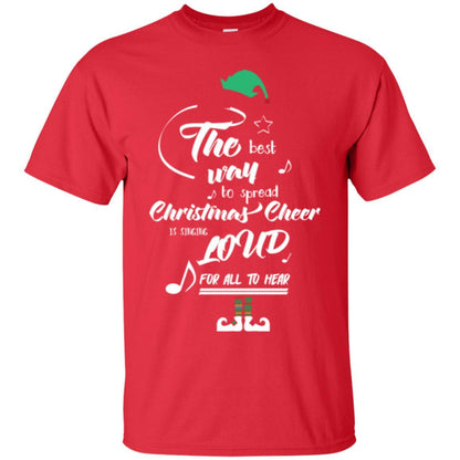 Christmas T-shirt The Best Way To Spread Red
