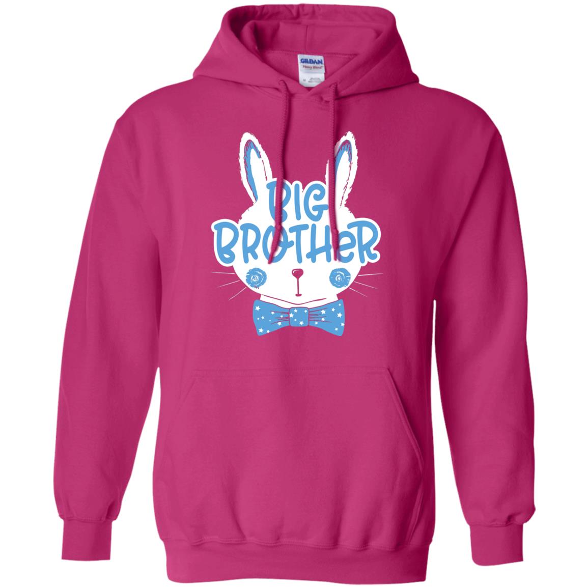 Easter Bunny Big Brother Blue Easter T-shirt Heliconia