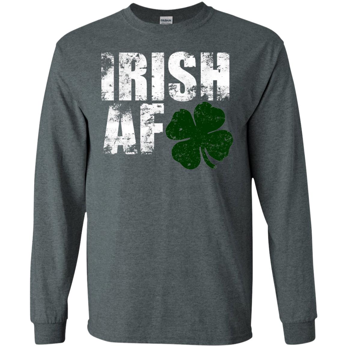 Funny Irish St. Patrick_s Day T-shirt Dark Heather