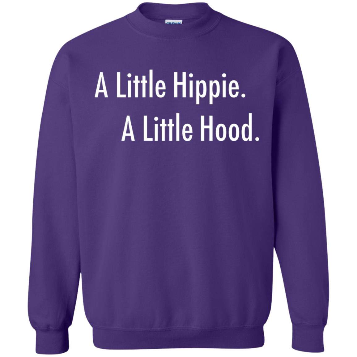 A Little Hippie A Little Hood Shirt Purple