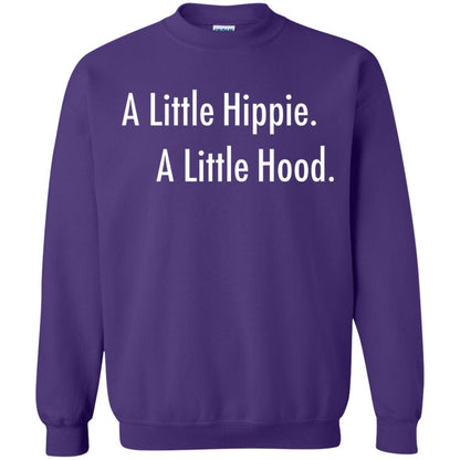 A Little Hippie A Little Hood Shirt Purple