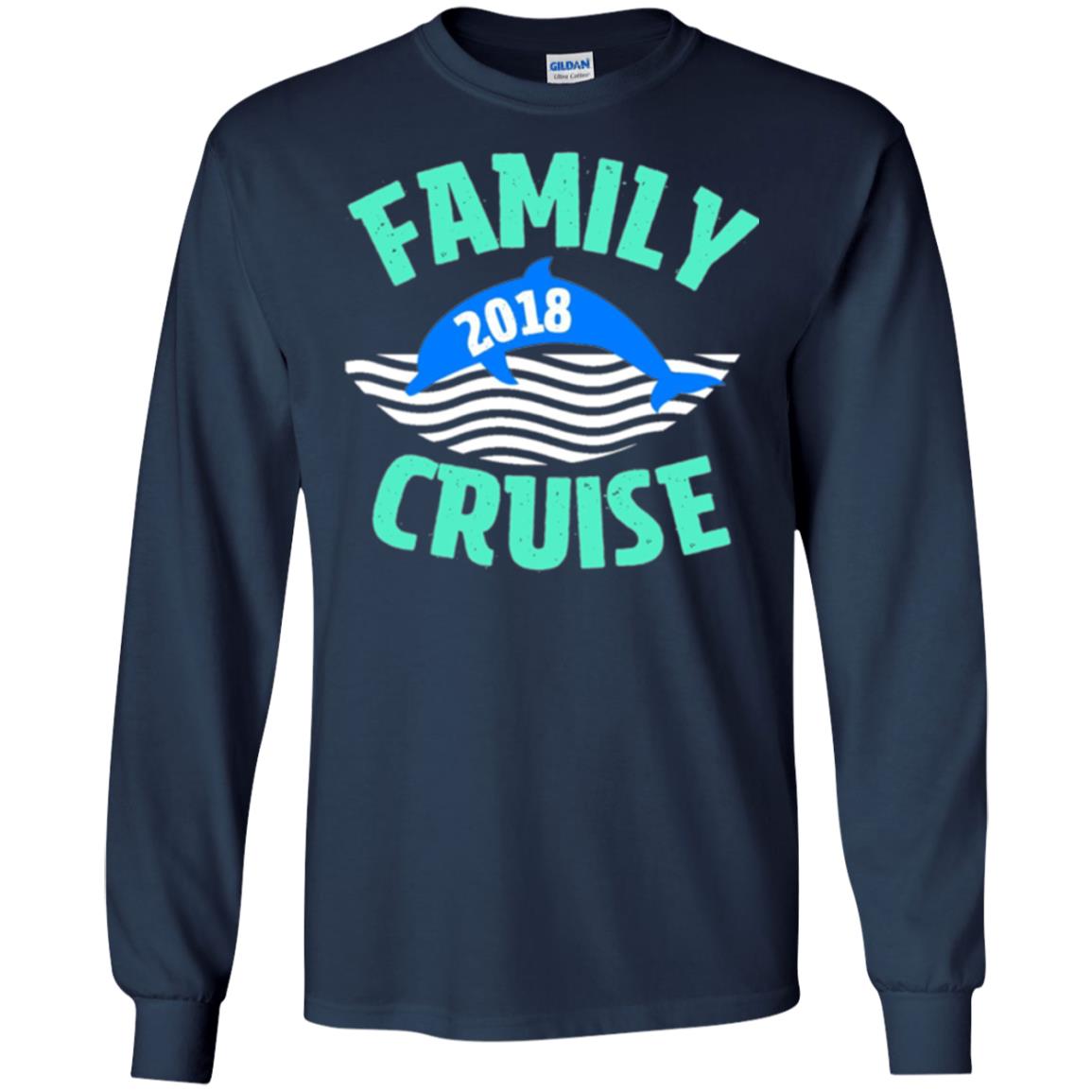 Family T-shirt Cruise Vacation 2018 Navy